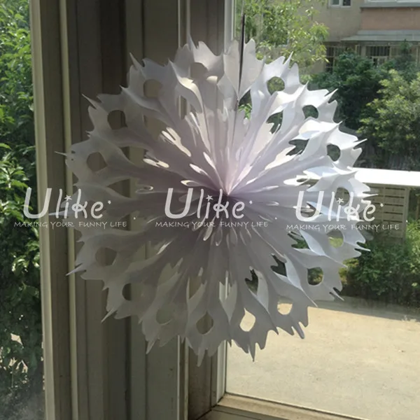 White Paper Snowflakes Christmas Decor Snowflakes White Christmas