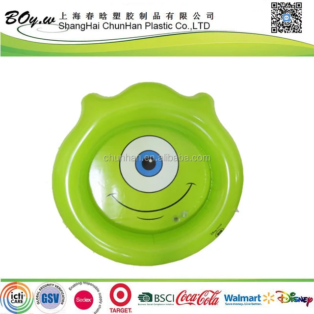 factory hot sale baby water play toys pvc green one ring round