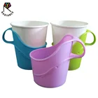 Dia5.5*H7.5cm Plastic Cup holder for paper cup