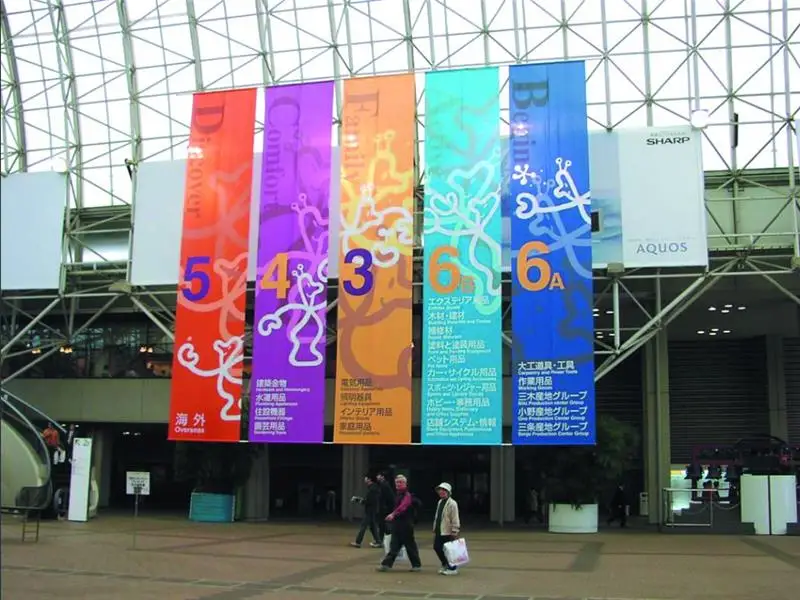 Promotional PVC Fabric Flex mall banner