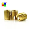 Brass Steel Self Tapping Threaded Inserts For Metal Or Plastic