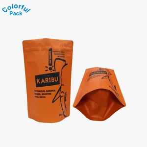 coffee packaging bag with air valve