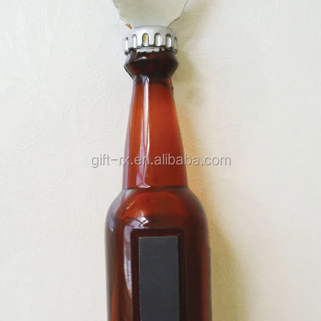 bottle shape plastic liquid bottle opener