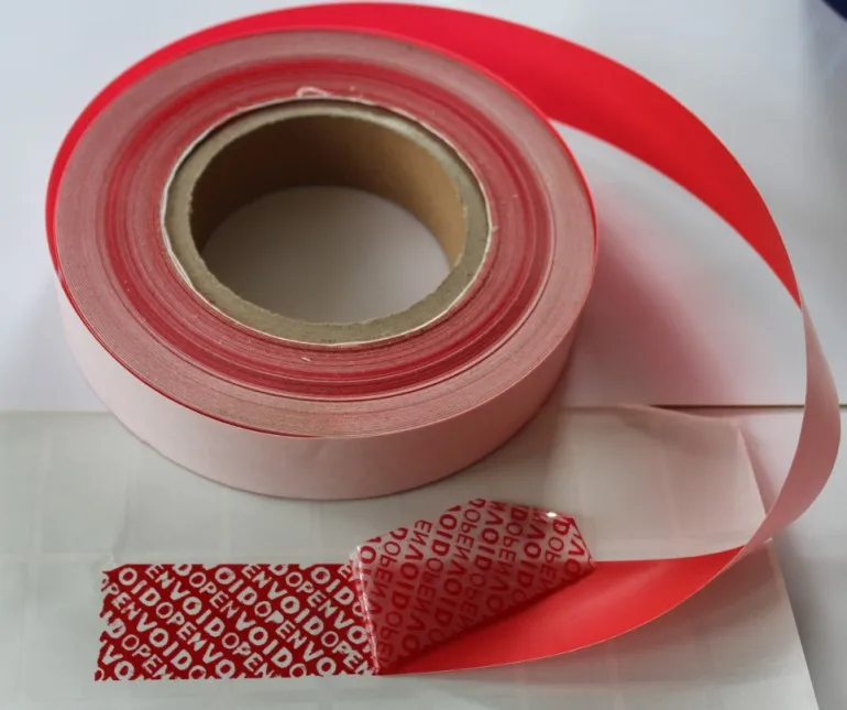 Security perforated tapes