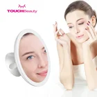 TOUCHBeauty 360 Rotation Locking Suction Rechargable Portable & Illuminated 7X Magnifying Makeup Mirror with LED Light