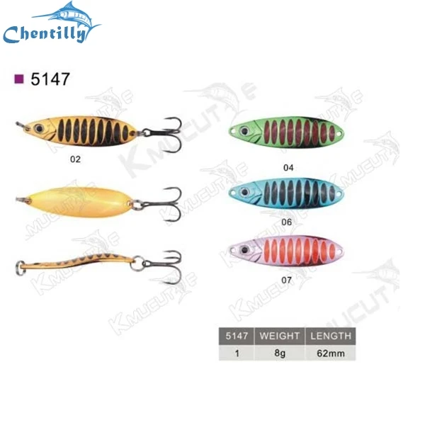 Inventory sell fishing spoon organizer copper material