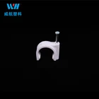 Cable Clamp Cable Clips Electrical Cable Clamp Plastic Wall Nail Solar Cable Clip 50MM