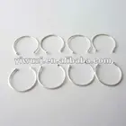 Piercing jewelry sterling silver body jewelry 925 silver nose ring,nose hoop with plain ball end