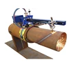 portable plasma machine for cutting and beveling of heavy wall steel pipes