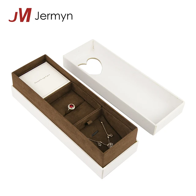 custom logo cardboard shenzhen luxury jewelry gift packing box