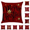 Merry Christmas Throw Pillow Covers Fall Decorative Couch Pillow Cases Velvet Cotton Autumn Pillow Square Cushion Cover for Sofa