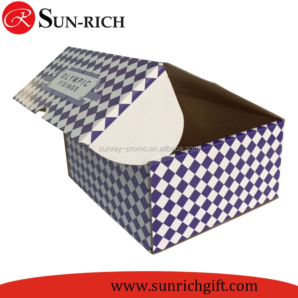 custom 300gsm paper box foldable white boxes cheap price factory