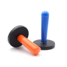 HC34B Custom Handle Rubber Coated Magnet With Threads,Neodymium Rubber Magnet Sheets
