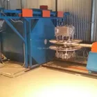 Small electric heating rotomolding machine