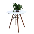 More secure white coffee table in modern living room