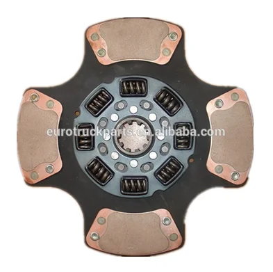 Heavy duty truck spare parts OEM CD128229 Mack Truck Models USA Tractors 14 inches Double Disc Clutch Clutch DIsc.png