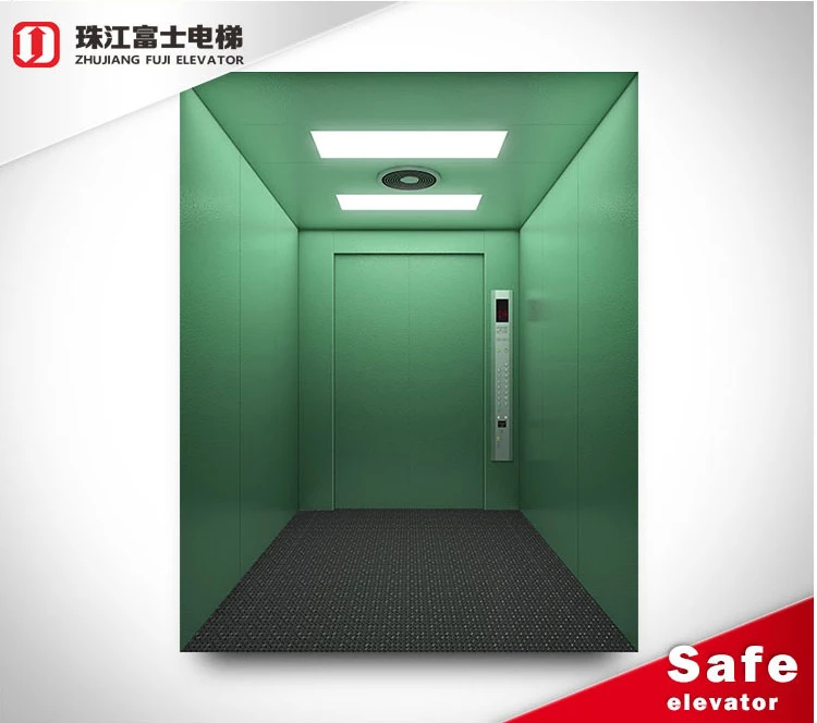 China Supplier ZhuJiangFuJi Brand 2000~8000 kg light duty freight elevator