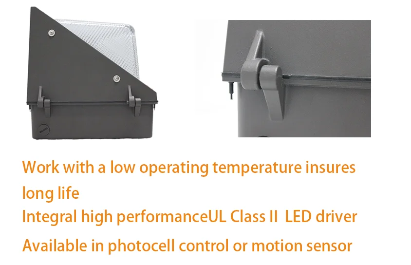 outdoor mini led wall pack lights with motion sensor for gardon