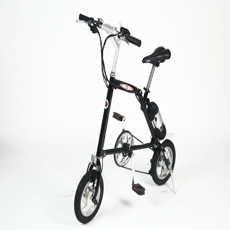 12" mini electric folding bike stand up electric bike