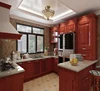 Latest products cherry wood cheap kitchen cabinets