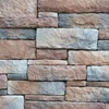 Grey wall cladding cheap manufactured cement thin slate stacked culture decorative stone veneer
