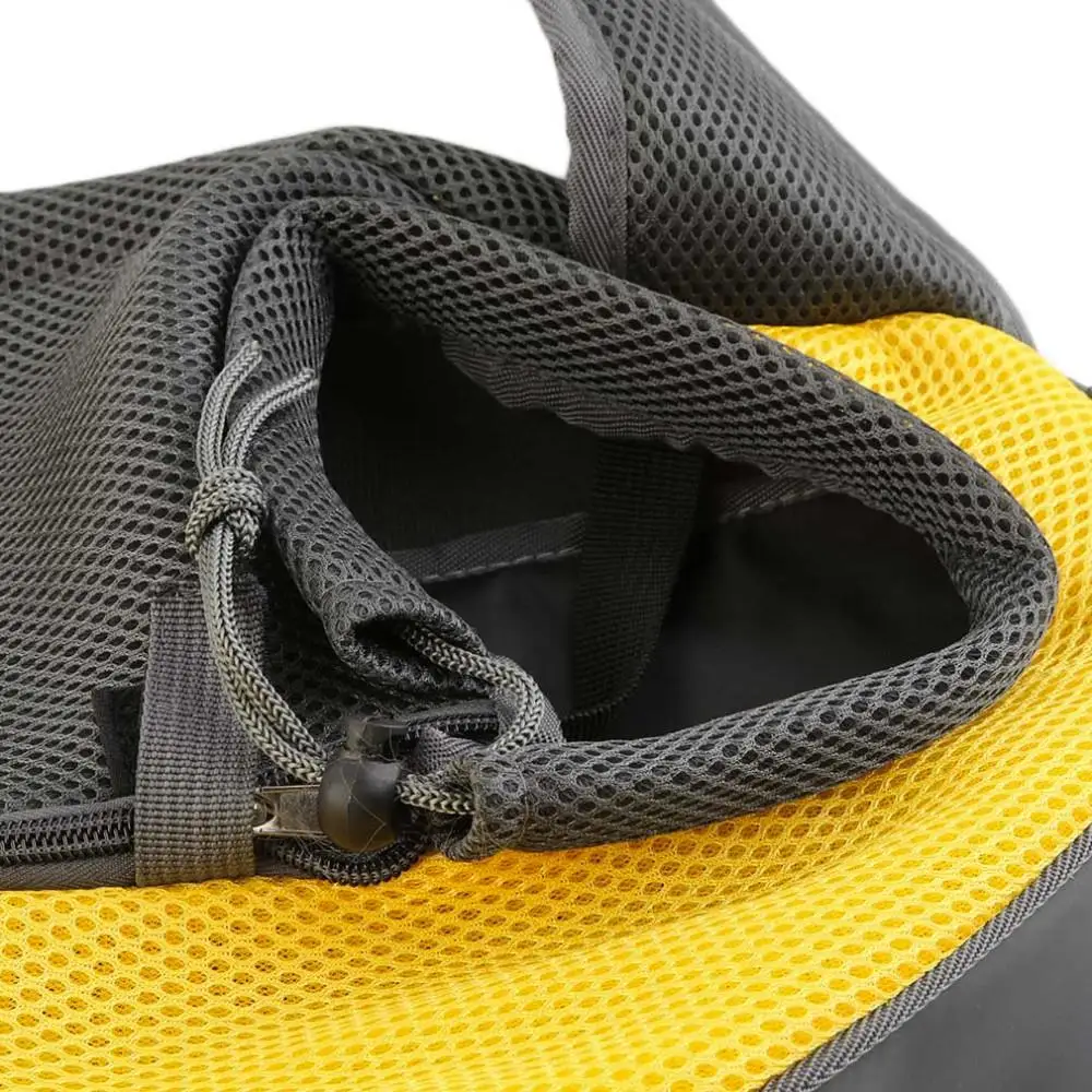 2016Special Design Pet Dog Cat Puppy Carrier Mesh Travel Tote Shoulder Bag Sling Backpack Comfortable Dog Backpack Free Shipping