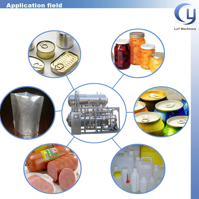 Factory price food sterilization equipment