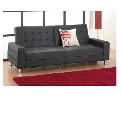 Haute qualité bonne vente pas cher tufté canapé en cuir PU lit S089/feuilletée canapé/canapé-lit moderne