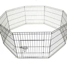 Pet Playpen Dog Rabbit Puppy Play Pen Cage Folding Run Fence crate