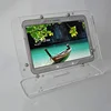 Factory direct supply high quality clear acrylic ipad countertop display stand