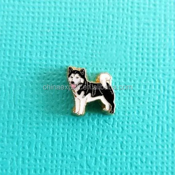 dog floating charms