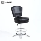 Wholesales Special Custom Genuine Leather Bar Stool Chair Casino Table Chair High Quality Fabric Casino Chair