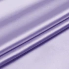 Howmay satin silk fabric 16m/m 45" 114cm 100% pure silk charmeuse lavender China raw silk for dress pajamas