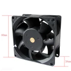 Industrial equipment axial fan 48v dc for 80*80*38 ventilator fan