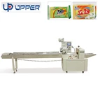 Horizontal automatic hotel toilet pleat bar soap flow wrapper / wrapping machine