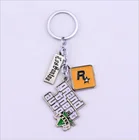 GTA 5 Keychain Game Grand Theft Auto V 3in1 Gaming Collectible GTA V Rockstar Key Chain