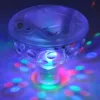 Floating in the water LED light show pool hot water bath spa lights