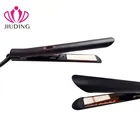 infrared hair straightener titanium flat iron LED Digital ionic hair iron OEM supplier of JIUDING