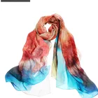 new fashion 100% pure silk summer beach scarf shawl for lady