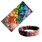 wholesale seamless custom made football neck tube bandana polyester scarf