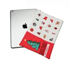 Heat transfer printing promotional velvet laptop bag pouch