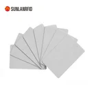 Free Sample RFID HF NFC 13.56Mhz ISO14443A Contactless Blank Plastic PVC MIFARE Plus X 4K Smart Card