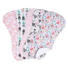 Unisex Baby Bibs 100% Organic Cotton Soft and Absorbent Towels Burping Rags for Newborns Baby Burp Cloths Shower Gift