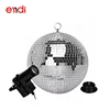 ENDI guangzhou led rgb mirror disco ball light with flash rotating spot effect projector for bar karaoke and night club