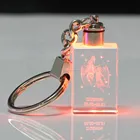 crystal promotion gift Crystal LED Keychain