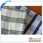 China supplier plain linen wafflle checked tea towel
