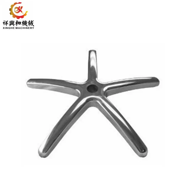 OEM Sand Casting office chair base aluminum casting chair leg