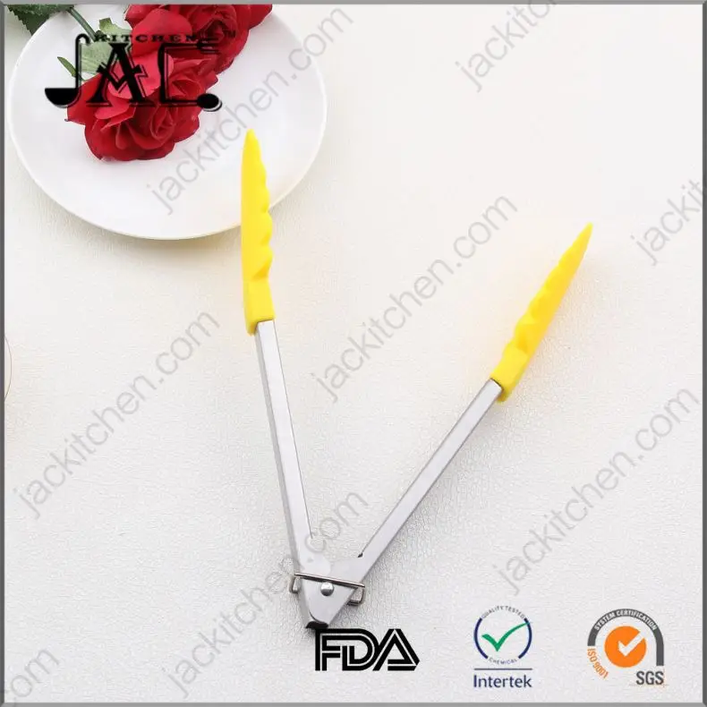 Nontoxic Stainless Steel Pp Cheapest Food Tongs