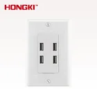 China Supplier Online Shopping New Technology 5V 4A 4 Port Multiple USB Wall Charger Outlet