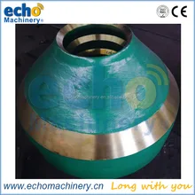 high manganese steel casting Pegson Maxtrak 1000/1000sr, 1300/1300sr crusher spares for cone crusher